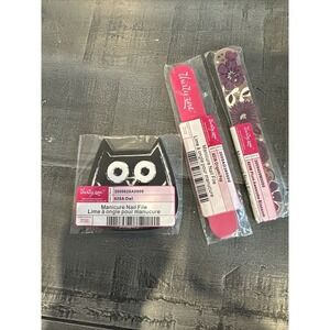 Thirty One Nail File lot of 3 manicure colorful new sealed